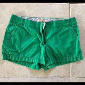 JCrew Broken in Chino, Kelly Green, Size 8